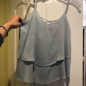 Francesca’s Light Blue tank top